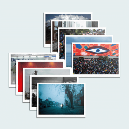 端傳媒十年一瞬明信片